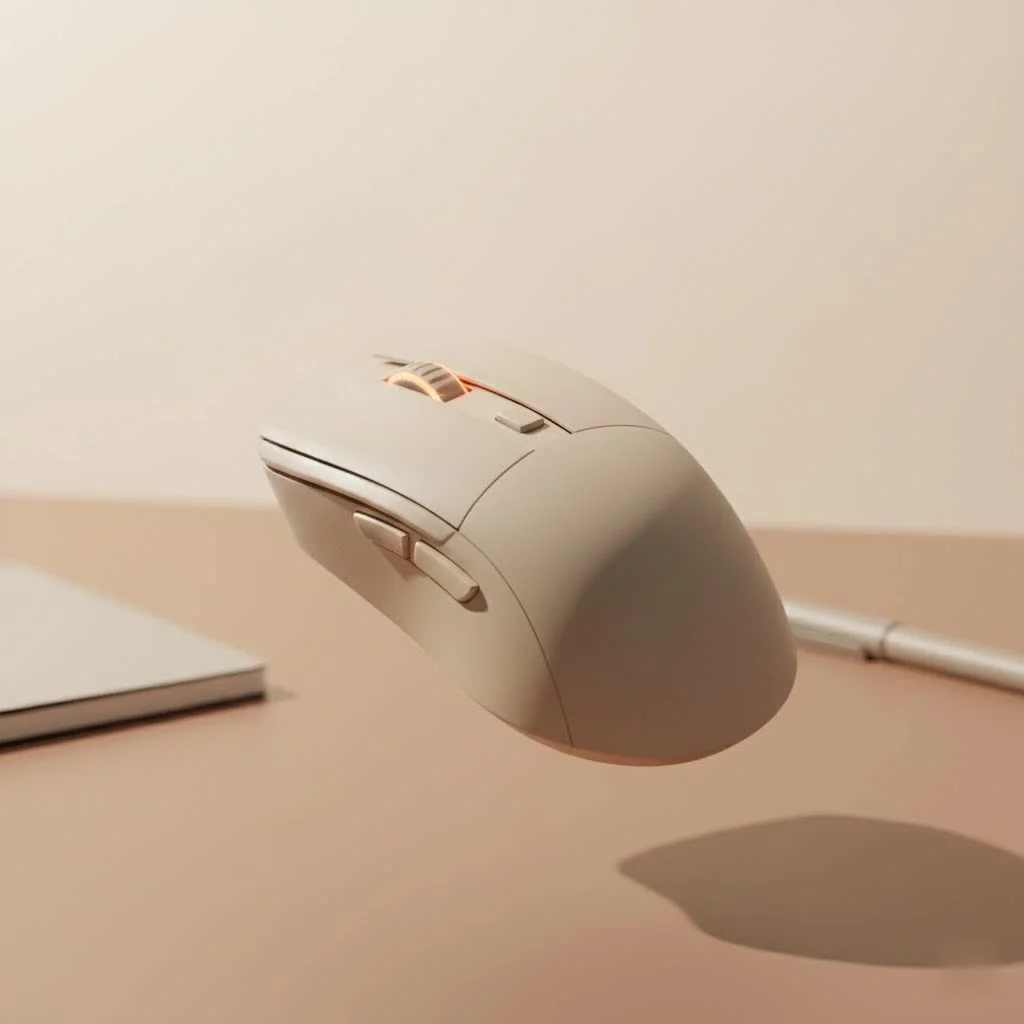 Ergonomic gaming mouse for large hands