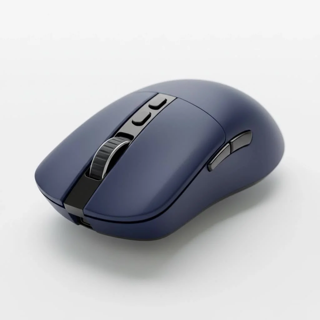 Corsair gaming mouse lineup on a desk with RGB lighting